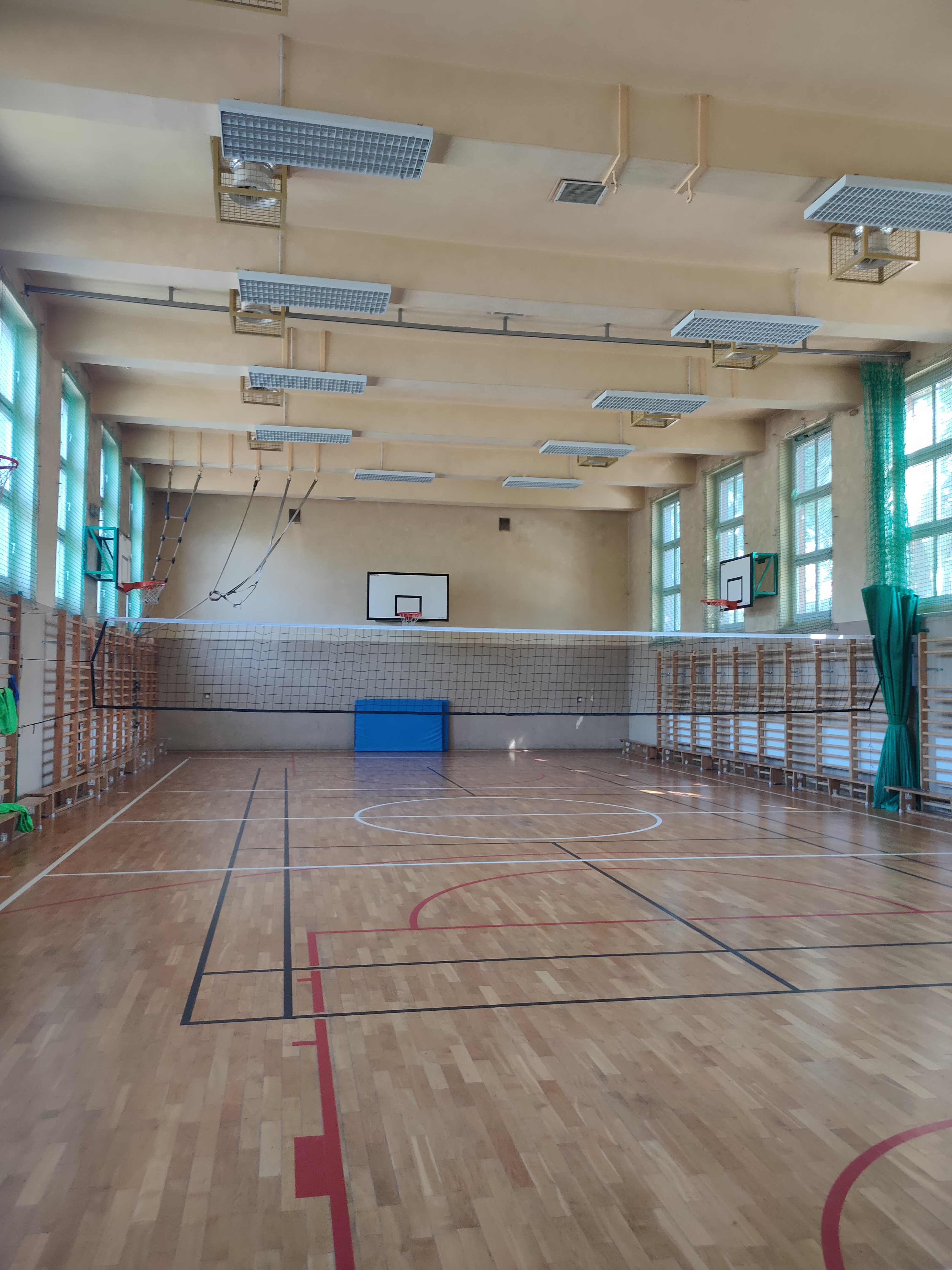 Sala gimnastyczna przy LO nr 2