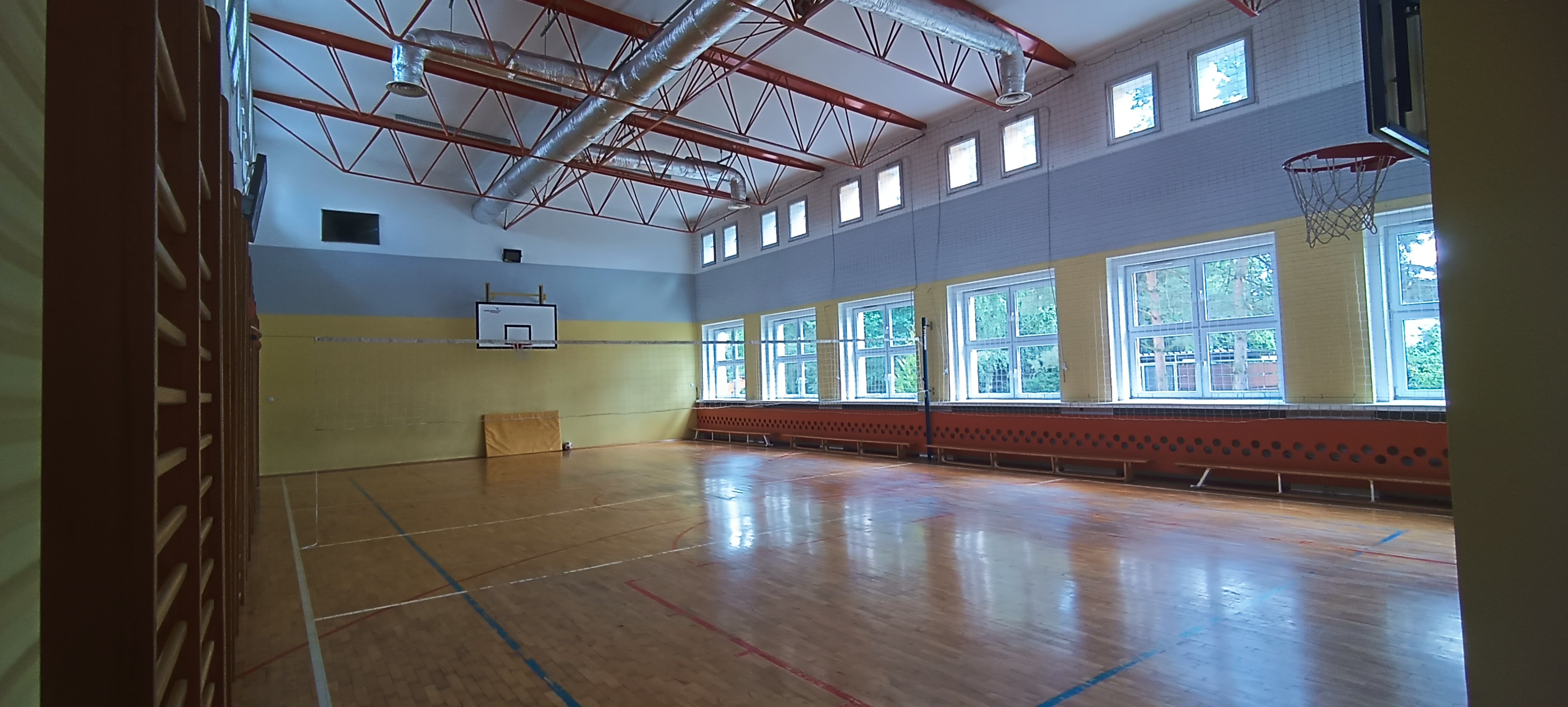 Sala gimnastyczna przy SP nr 3