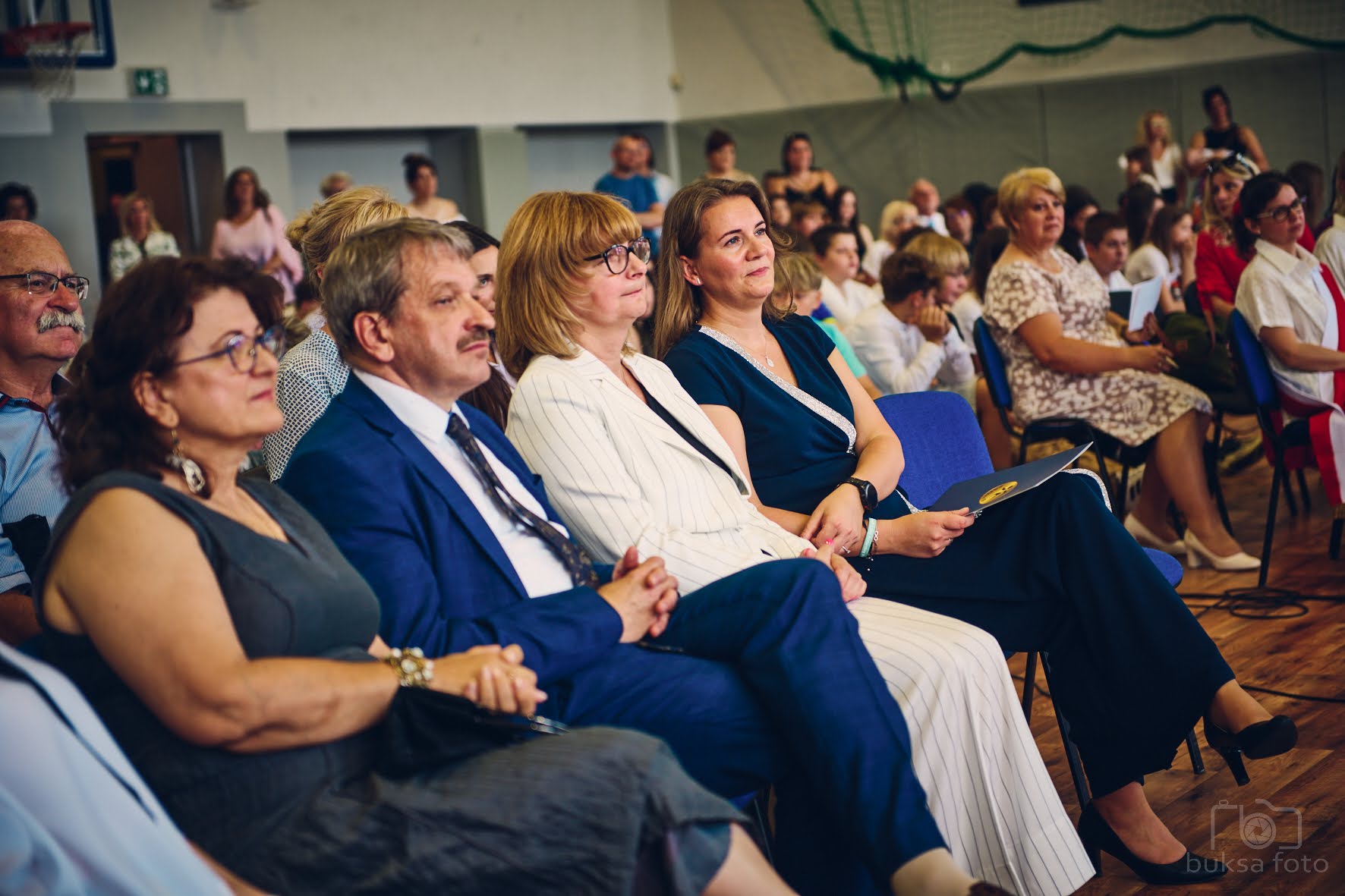Uroczystość nadania sztandaru i zakończenie roku szkolnego w SP19 w ZSO8 w Gliwicach