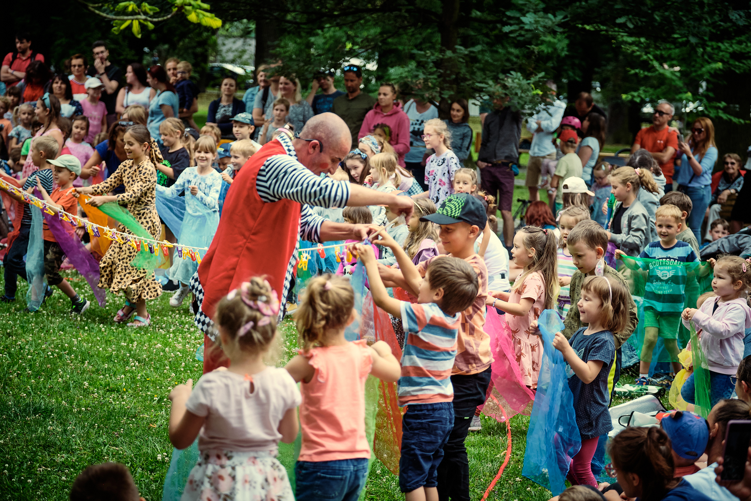 Spektakl w ramach festiwalu Ulicznicy