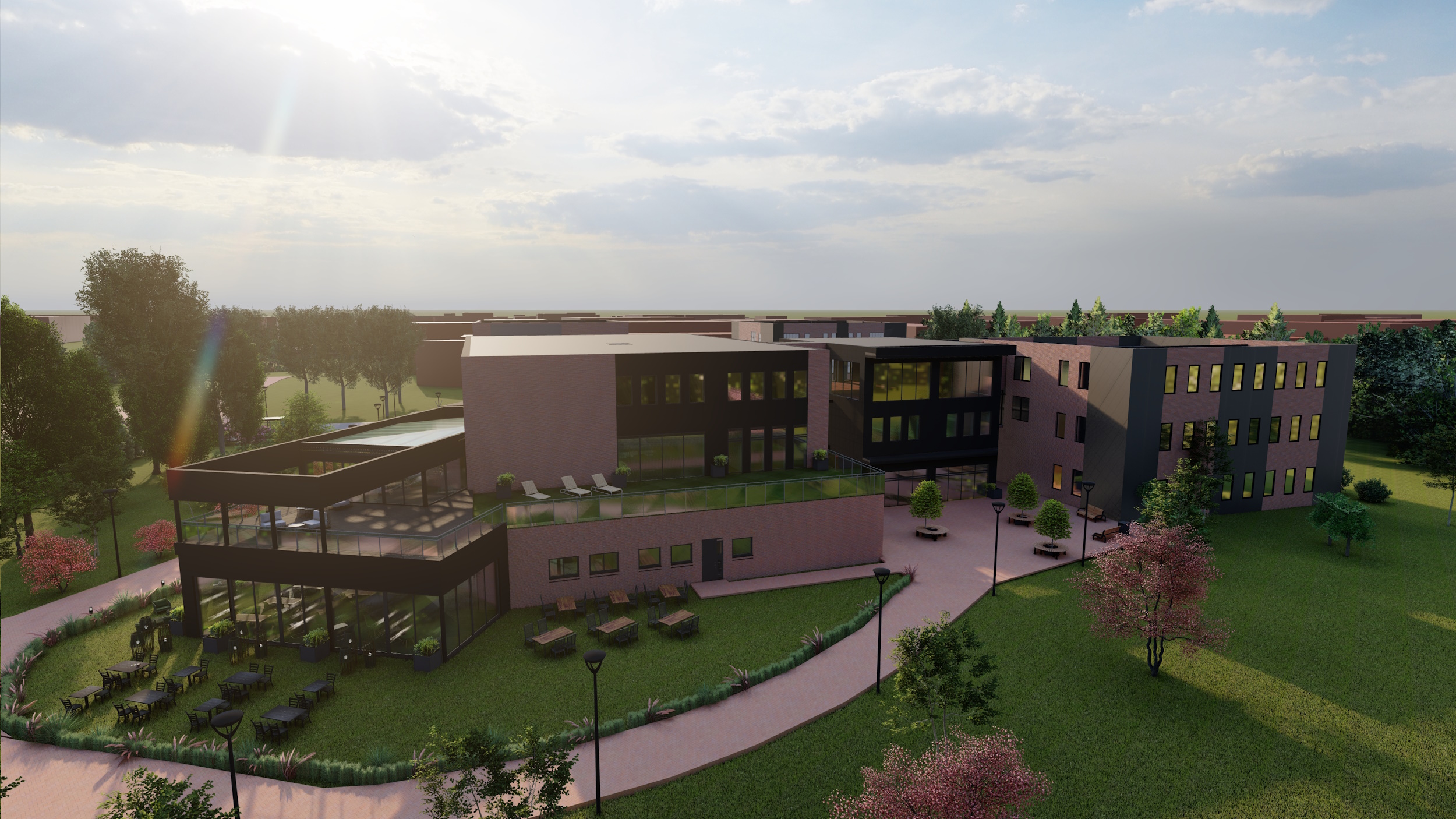 Wizualizacja IT HUB Gliwice 
