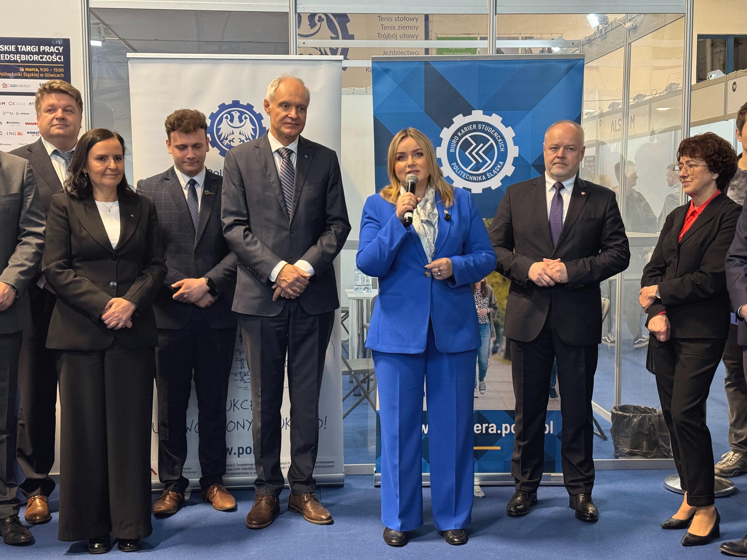 Prezydent Gliwic, Katarzyna Kuczyńska-Budka podczas otwarcia wydarzenia