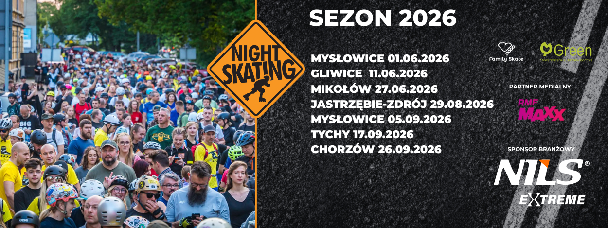 Baner promujący przejazdy na Śląsku
