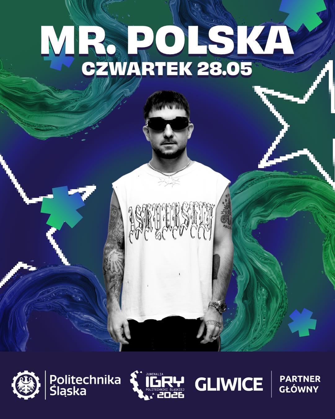 Baner ze zdjęciem Mr. Polska