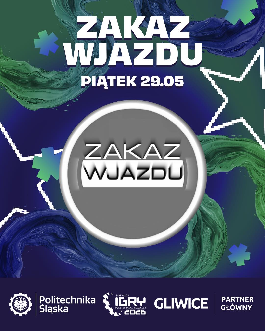 Baner ze zdjęciem Zakaz Wjazdu