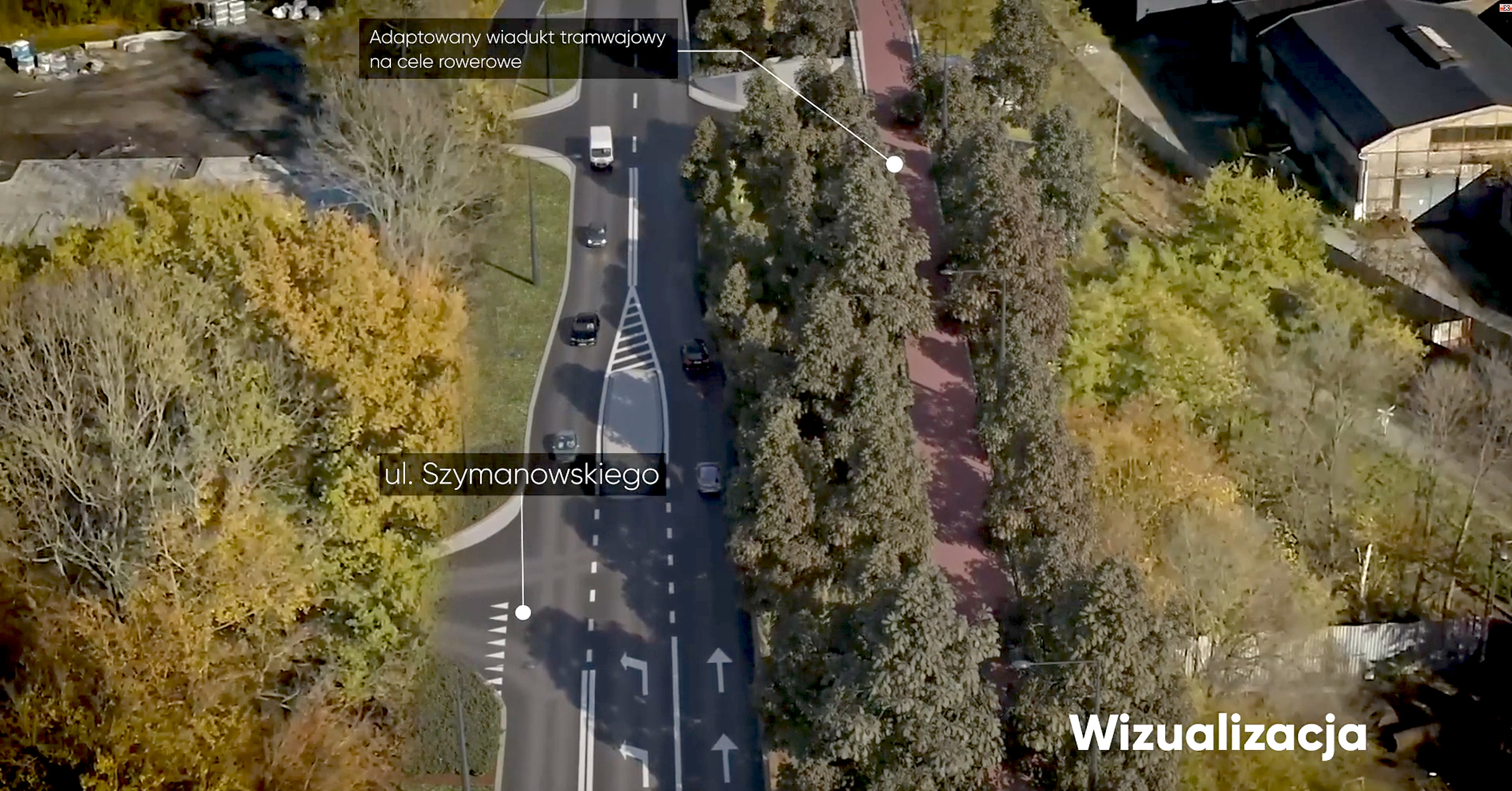 Przebudowana jezdnia i skrzyżowania, niemal 3 kilometry wydzielonej drogi rowerowej, nowe chodniki, przystanki i oświetlenie – tak po zakończeniu inwestycji zmieni się ulica Chorzowska