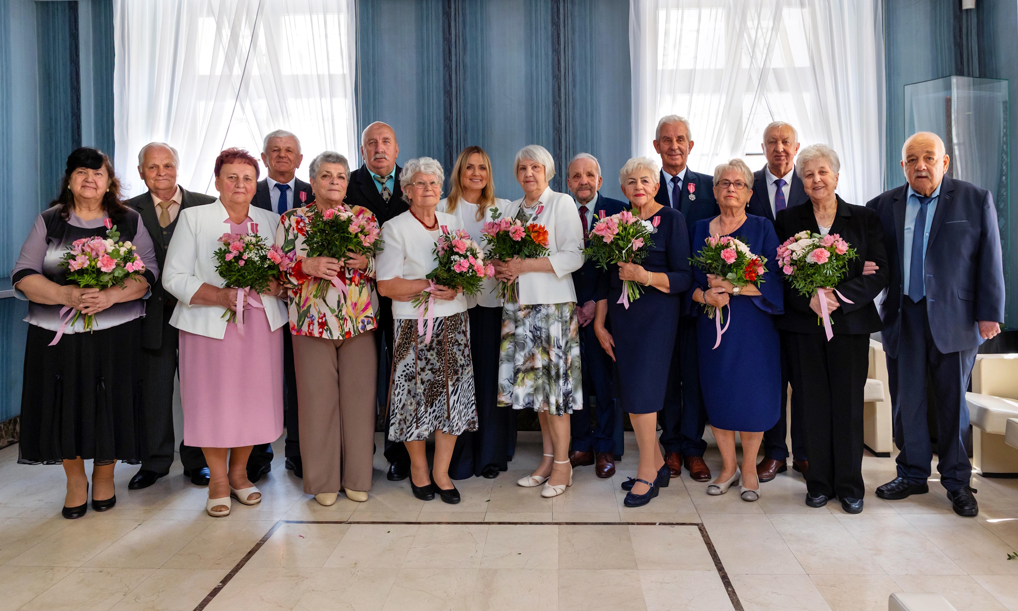 pary małżeńskie z prezydent Gliwic w Ratuszu
