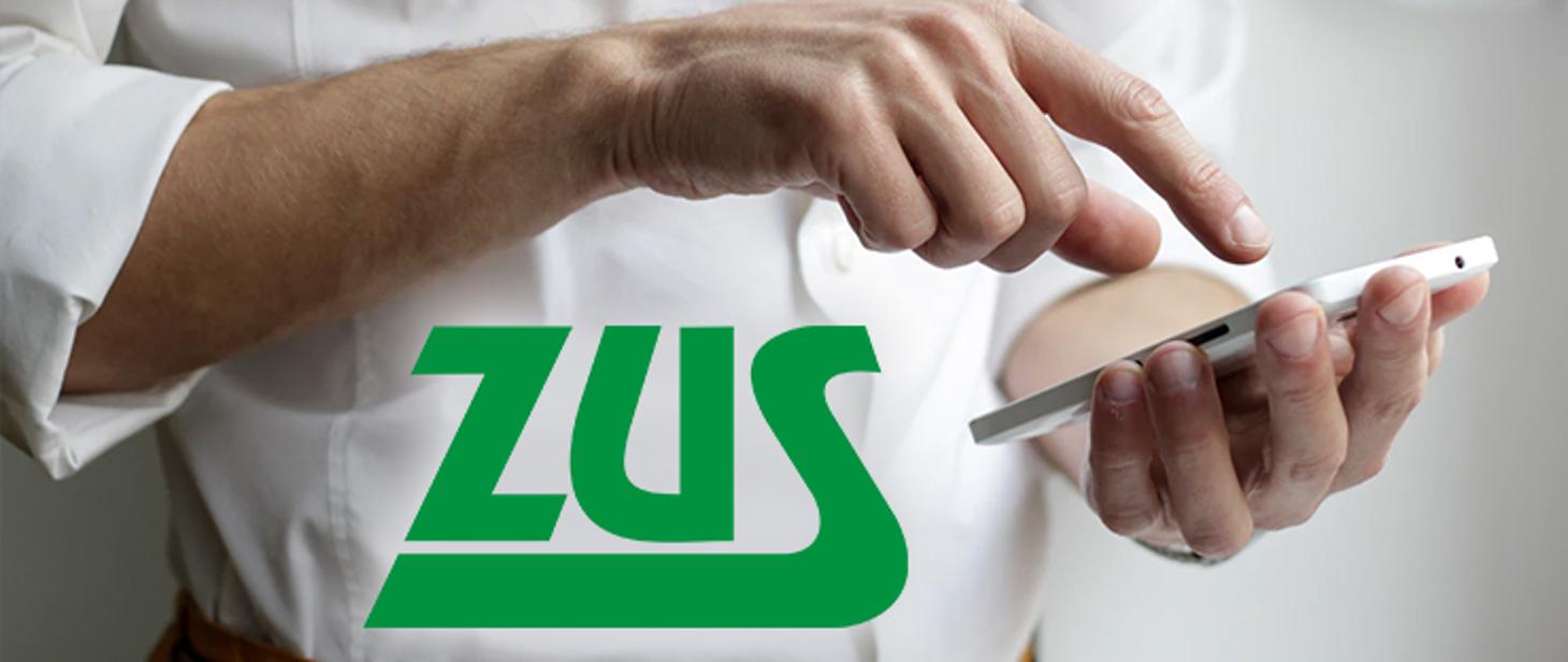 grafika z napiesem ZUS