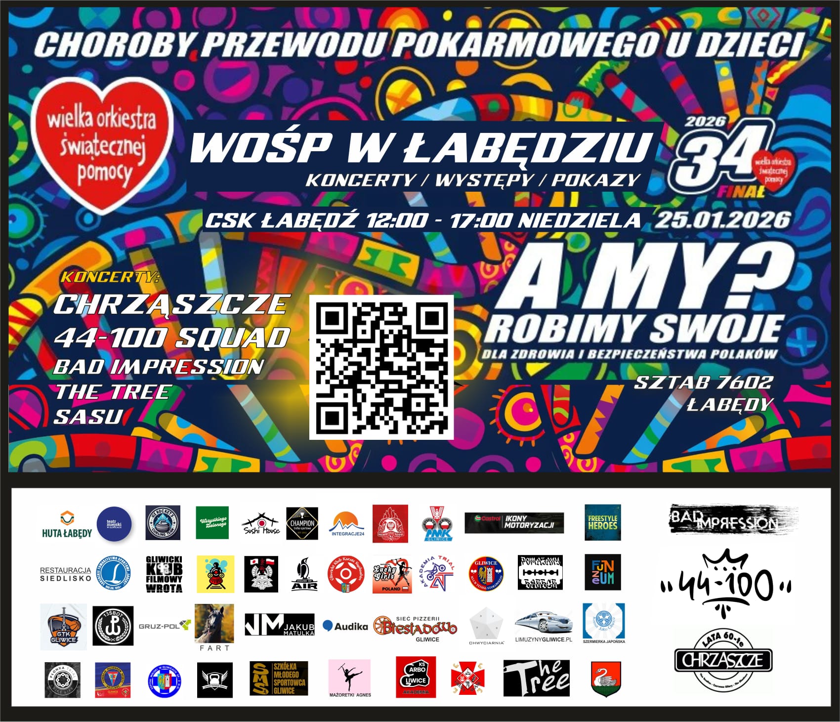 WOŚP Łabędź
