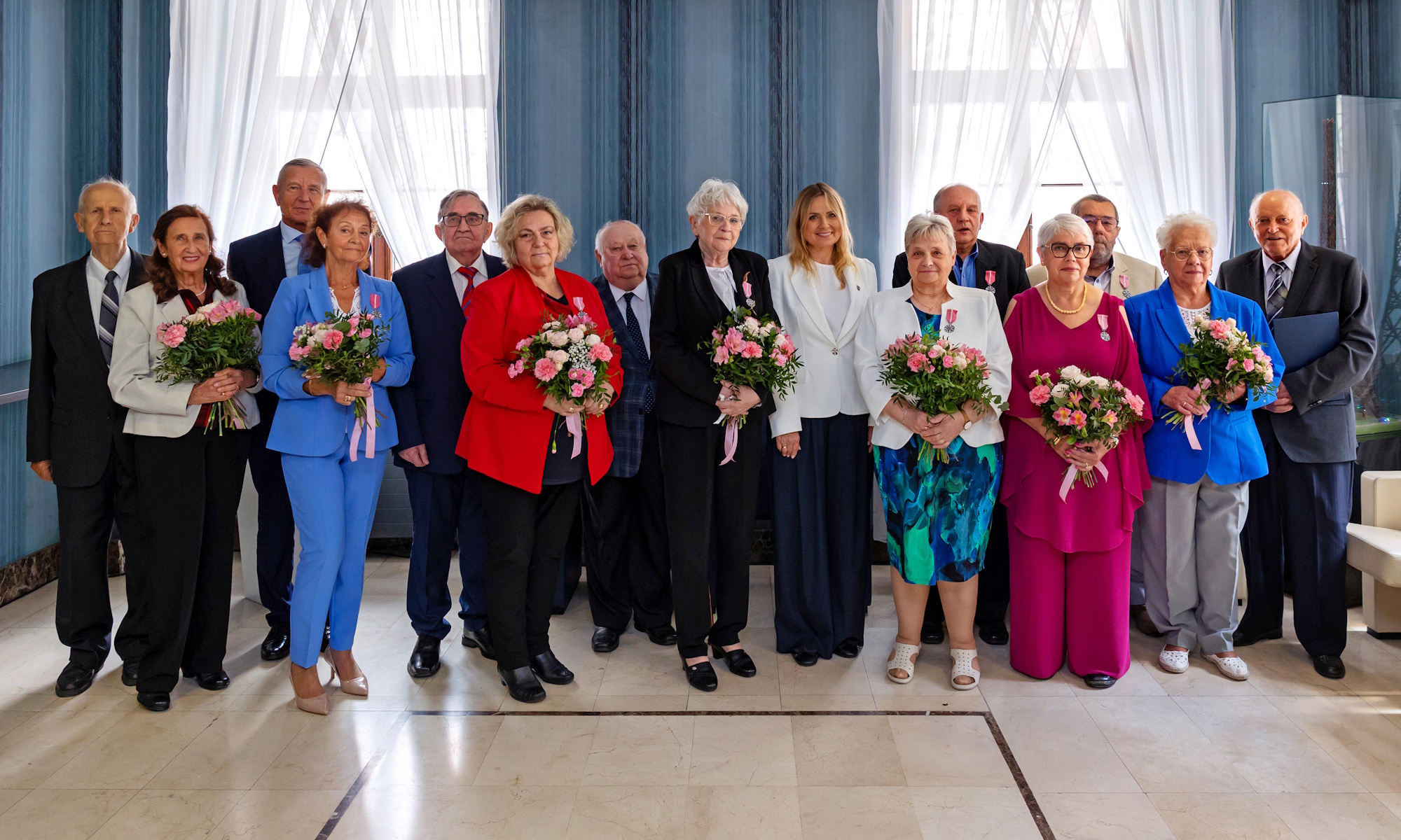 pary małżeńskie z prezydent Gliwic w Ratuszu