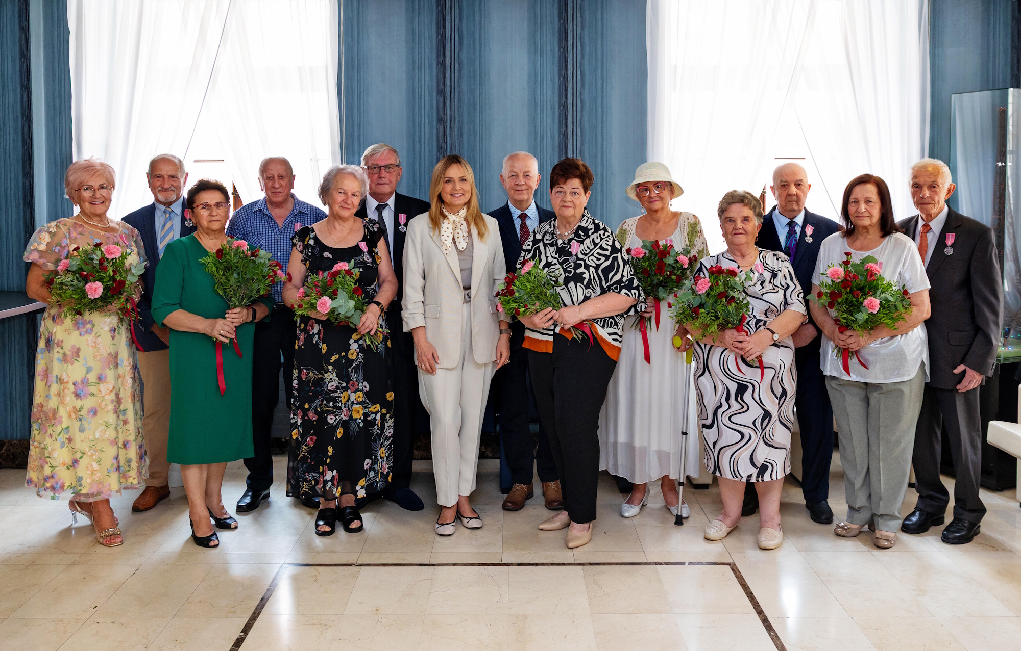 pary małżeńskie z prezydent Gliwic w Ratuszu