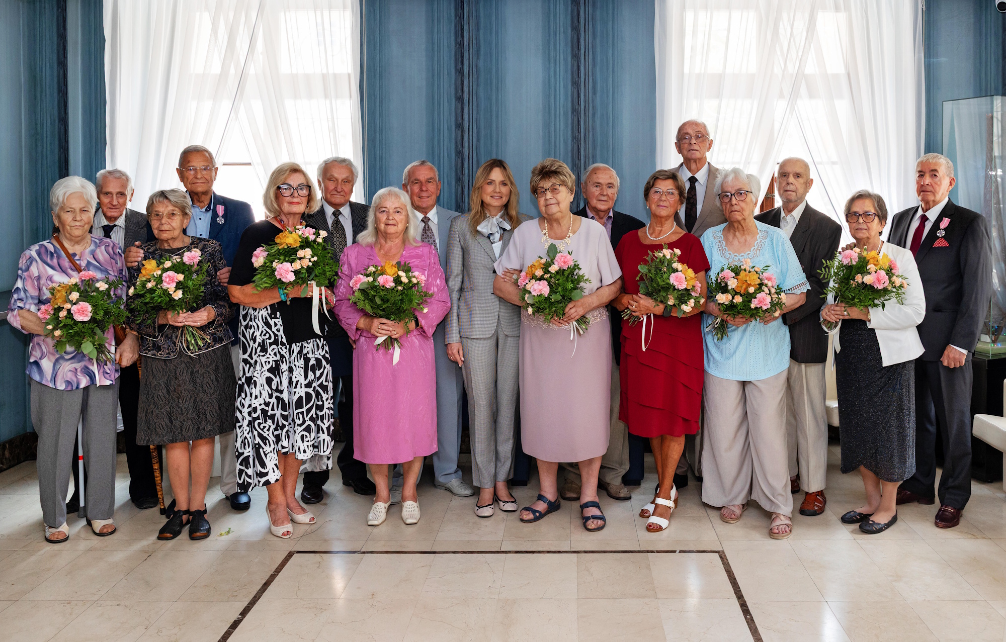 pary małżeńskie z prezydent Gliwic w Ratuszu