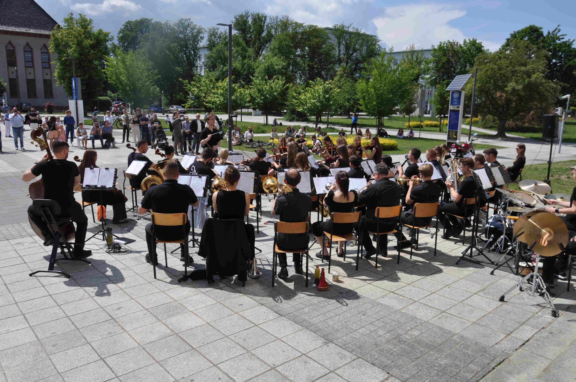 orkiestra w plenerze
