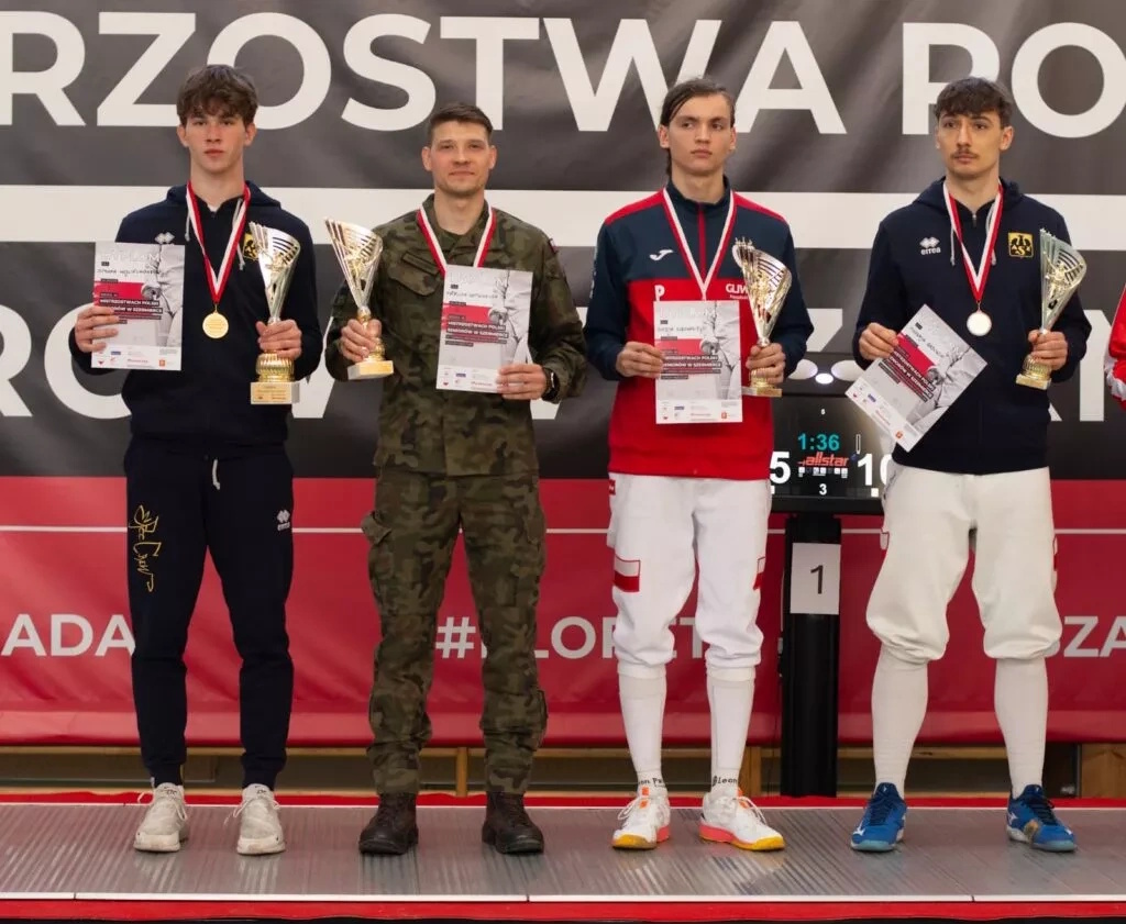 Błażej Kurowski wśród medalistów